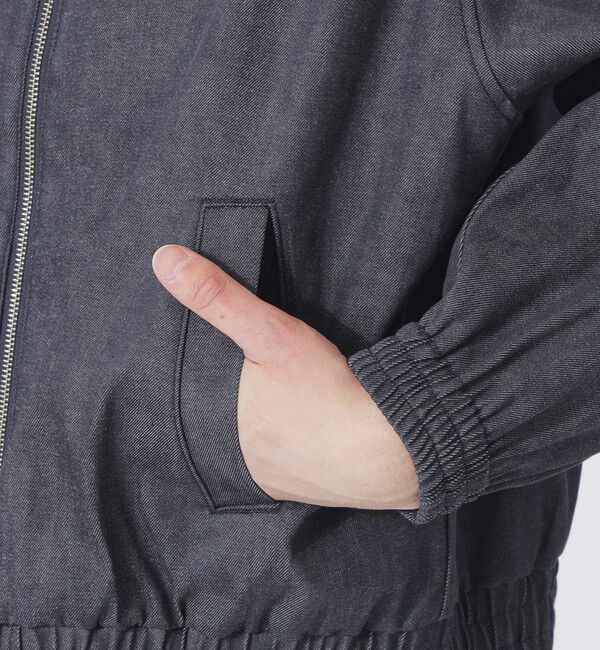  「リジットデニムブルゾン」|ブルゾン・スタジャン|