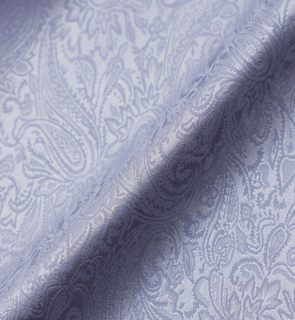  「サテンジャカードショートスリーブシャツ」|シャツ・ブラウス|