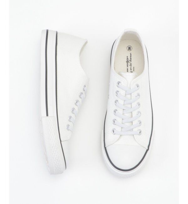 ikka「ハッスイキャンバススニーカー」|スニーカー|