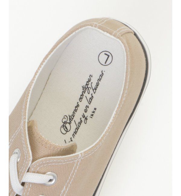 ikka「ハッスイキャンバススニーカー」|スニーカー|