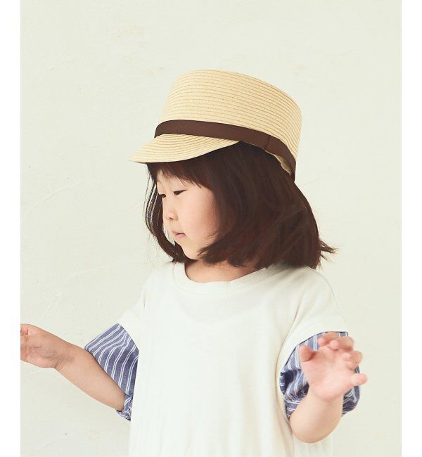 ikka kids「【キッズ】ブレードドゴールキャップ」|その他|ベージュ