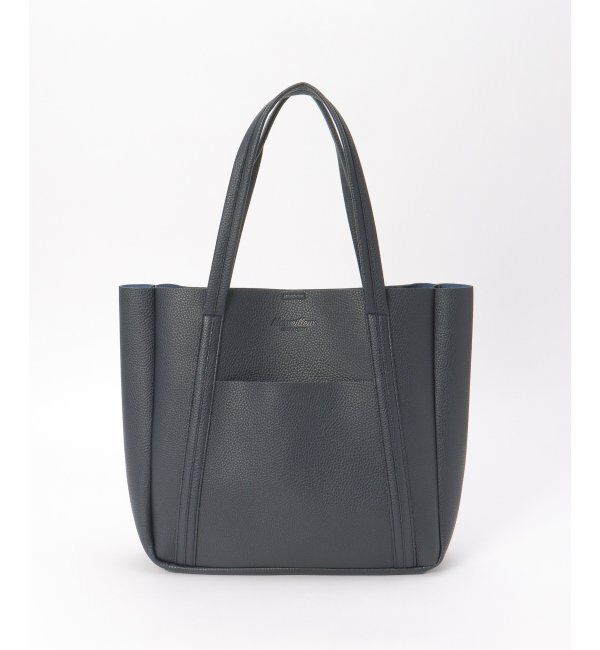 ikka「シュリンクポケ付きトートバッグ」|その他|ネイビーブルー