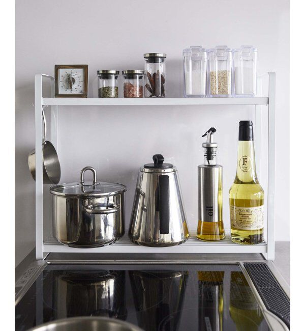 Lbc with Life「コンロヨコラック２ダン　タワー」|食器・キッチングッズ|