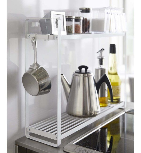 Lbc with Life「コンロヨコラック２ダン　タワー」|食器・キッチングッズ|