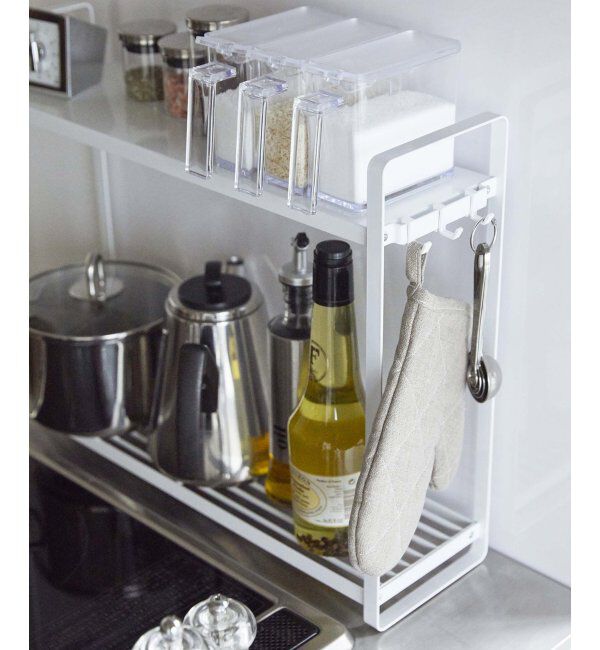 Lbc with Life「コンロヨコラック２ダン　タワー」|食器・キッチングッズ|