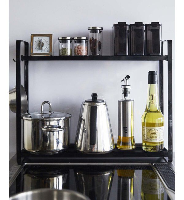 Lbc with Life「コンロヨコラック２ダン　タワー」|食器・キッチングッズ|