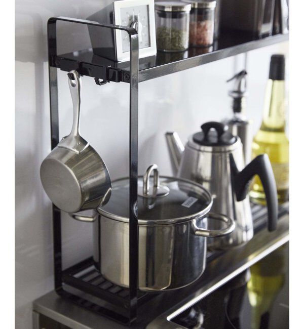 Lbc with Life「コンロヨコラック２ダン　タワー」|食器・キッチングッズ|