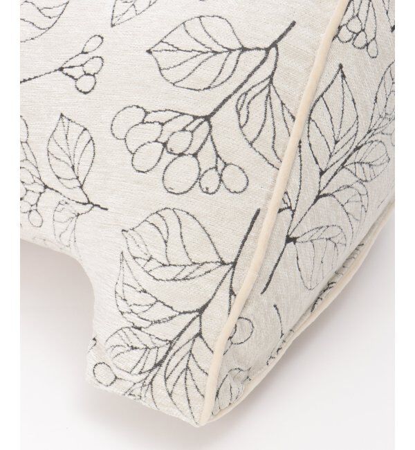 Lbc with Life「シェニールジャガードよりかかりクッション」|クッション・クッションカバー|