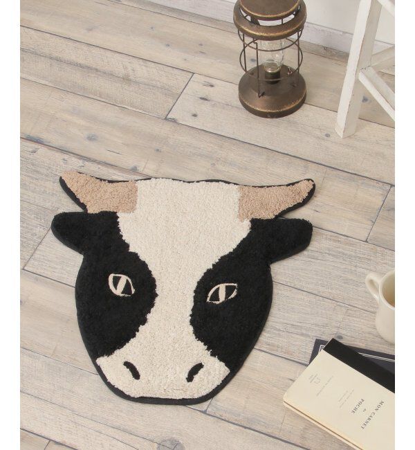 Lbc with Life「アニマルフェイスマット」|クッション・クッションカバー|