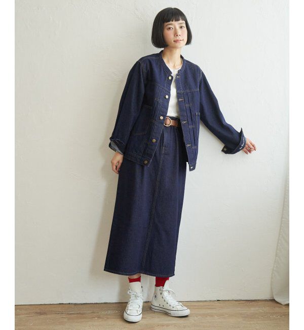 Lbc with Life「LBC ステッチナロースカート」|スカート|