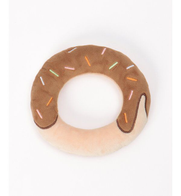 Lbc with Life「PLUFFY かぶりもの オールドファッションチョコ」|クッション・クッションカバー|