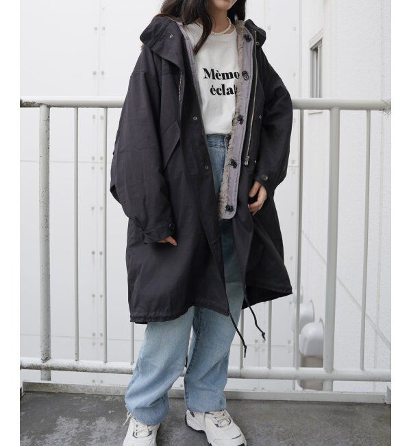 VENCE share style「ボアベスト付き4WAYモッズコート」|その他|