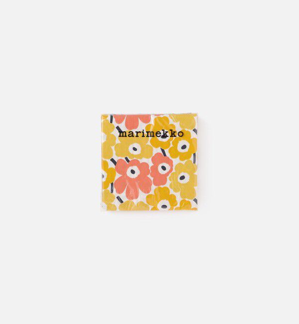 Marimekko「Pieni Unikko カクテルナプキン 25&times;25cm」|その他|
