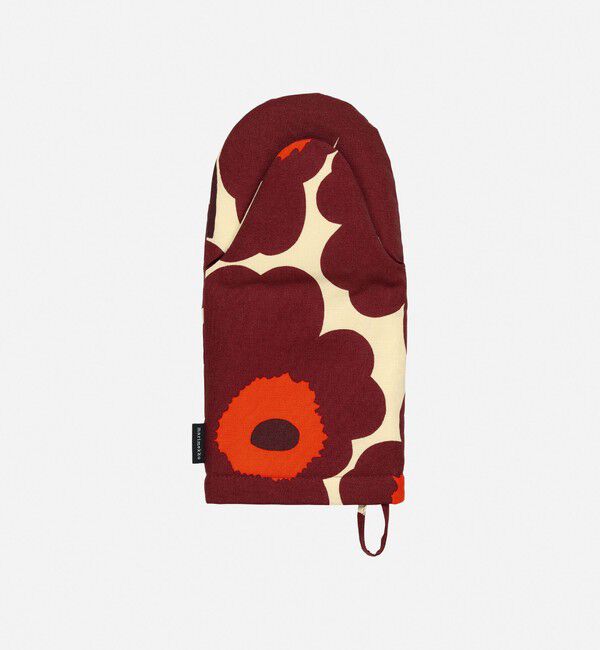 Marimekko「Pieni Unikko ミトン」|その他|ﾊﾞﾆﾗ&times;ﾜｲﾝﾚｯﾄﾞ&times;ﾚｯﾄﾞ