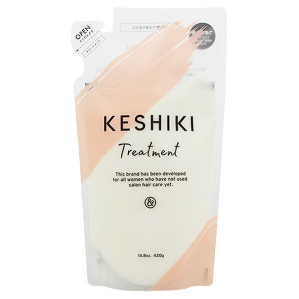  「KESHIKI KESHIKIヘアトリートメント 詰め替え/パウダリーチェリームスクの香り (420g)」|コンディショナー・トリートメント|その他