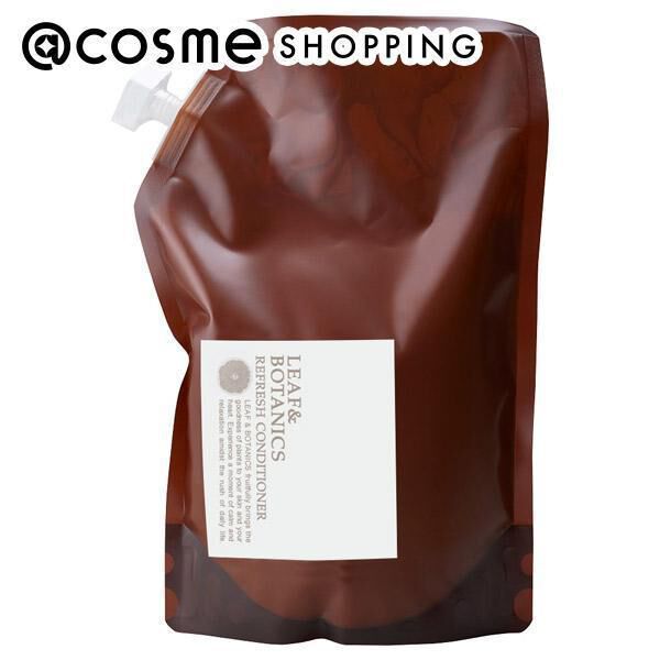  「LEAF＆BOTANICS （リーフアンドボタニクス） リフレッシュコンディショナー 詰替用 (1200ml)」|コンディショナー・トリートメント|その他