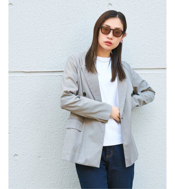  「【WEB限定】 Zoff｜JOURNAL STANDARD relume ウェリントン型 サングラス UVカット ジャーナルスタンダード」|サングラス|