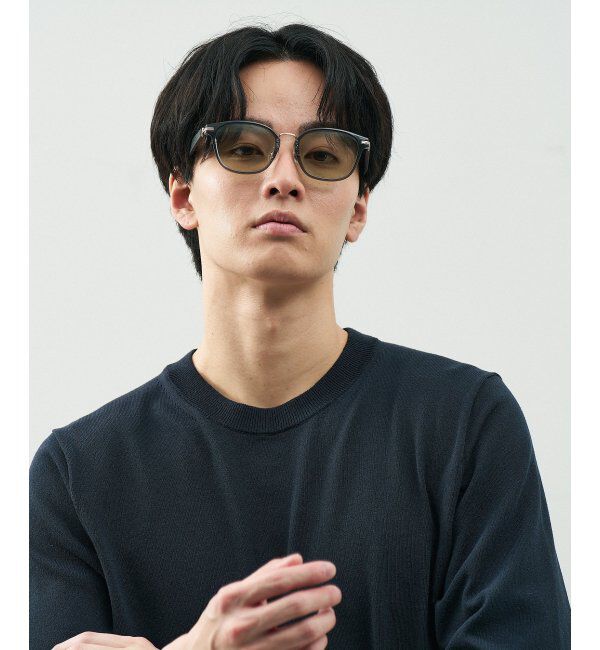  「ウェリントン型 サングラス ラバーテンプル ずれ落ち防止｜カラーレンズ ｜紫外線対策 UVカット｜Zoff 」|サングラス|