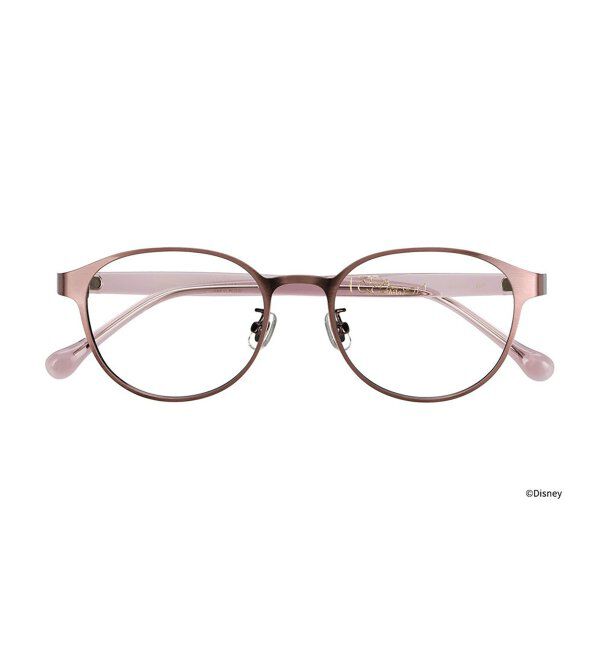  「[ミニーマウス モデル] 型 メガネ ディズニー 軽量 可愛い Disney Collection レンズ交換券付」|メガネ|