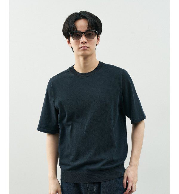  「SUNCUTGlasses/UV100%CUT サングラス レザー調 ラバーテンプル 紫外線対策 UV対策 UVカット ズレ落ち防止」|サングラス|