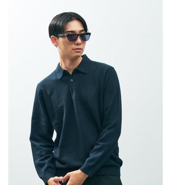  「SUNCUTGlasses/UV100%CUT サングラス レザー調 ラバーテンプル 紫外線対策 UV対策 UVカット ズレ落ち防止」|サングラス|