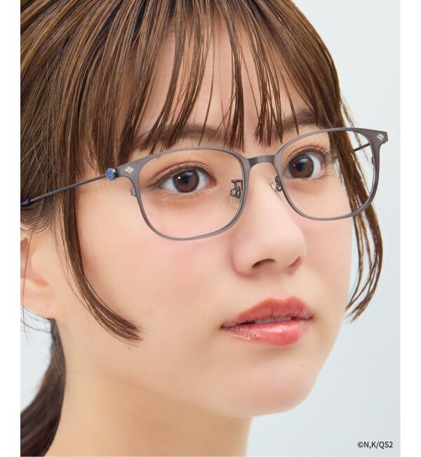  「Zoff｜五等分の花嫁＊ 中野三玖モデル[ご予約限定特典アクリルスタンド付き] レンズ交換券付」|メガネ|