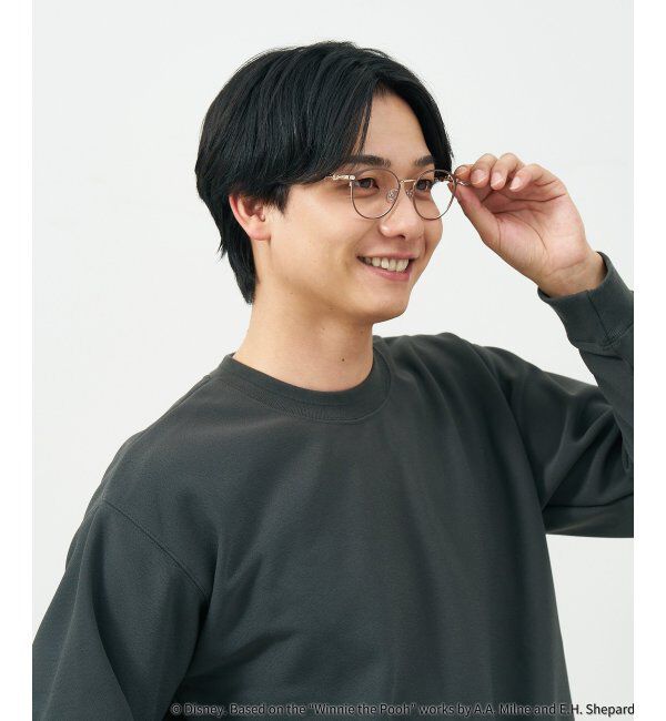  「 ボストン型 メガネ | 軽量、眼鏡、伊達めがね、度付きレンズ交換 Zoff  レンズ交換券付 レンズ交換券付」|メガネ|