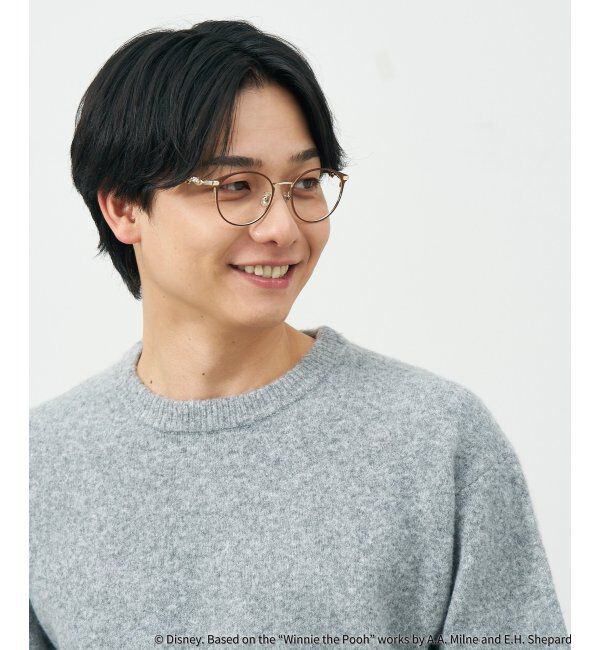  「 ボストン型 メガネ | 軽量、眼鏡、伊達めがね、度付きレンズ交換 Zoff  レンズ交換券付 レンズ交換券付」|メガネ|