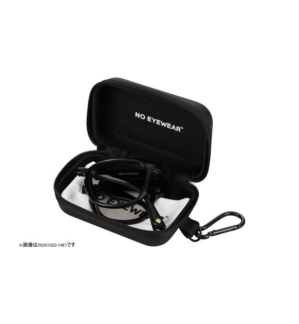  「 ウェリントン型 サングラス | 折りたたみ式、（専用ケース付）、カラーレンズ Zoff  レンズ交換券付」|サングラス|