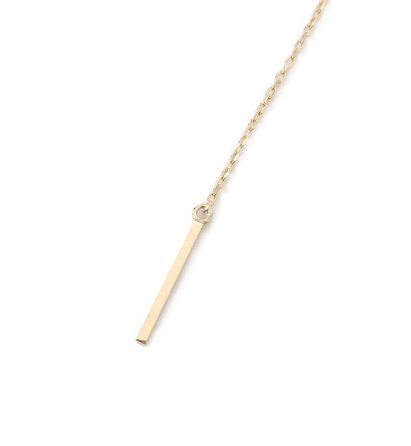 JUPITER「【K10】Y字ダイヤモンドネックレス/40cm」|ネックレス|