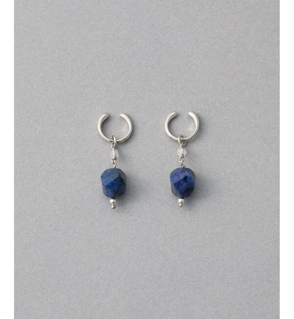 ete「ナチュラルストーン ツイストカット イヤリング」|イヤリング|B