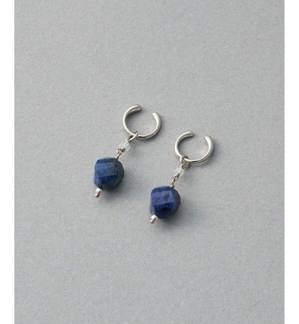 ete「ナチュラルストーン ツイストカット イヤリング」|イヤリング|