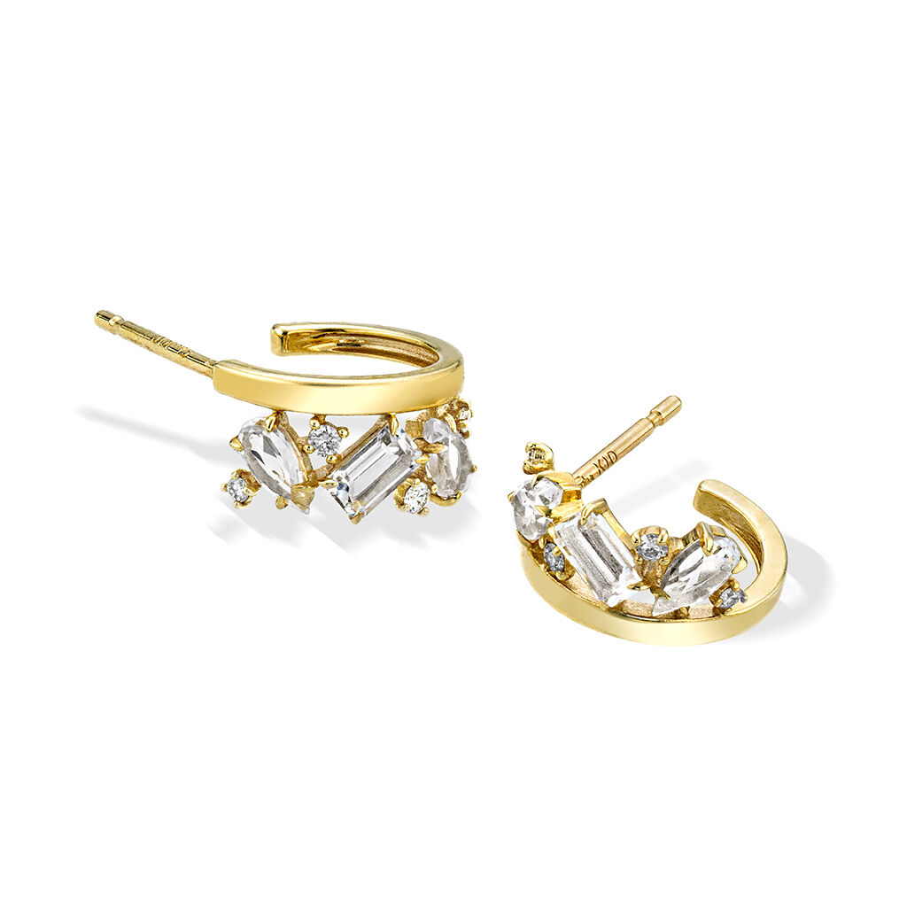 STAR JEWELRY「GLIMMER CLUSTER」|ピアス|