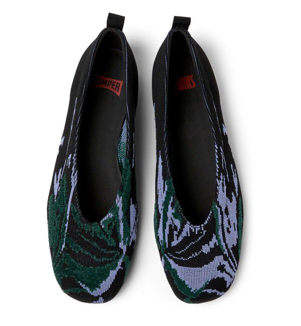 CAMPER「[カンペール] TWINS / フラットシューズ」|パンプス|ブラック