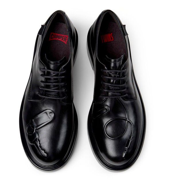 CAMPER「[カンペール] TWINS / カジュアルシューズ」|ビジネス・ドレスシューズ|ブラック