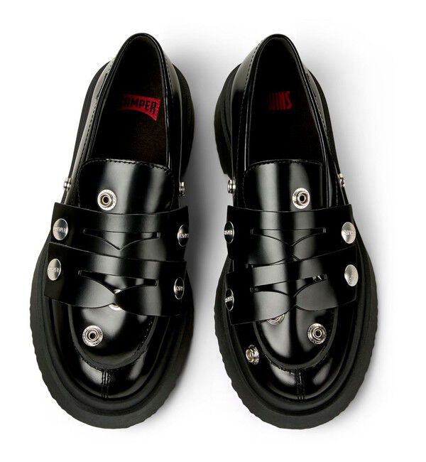 CAMPER「[カンペール] TWINS / カジュアルシューズ」|ビジネス・ドレスシューズ|ブラック