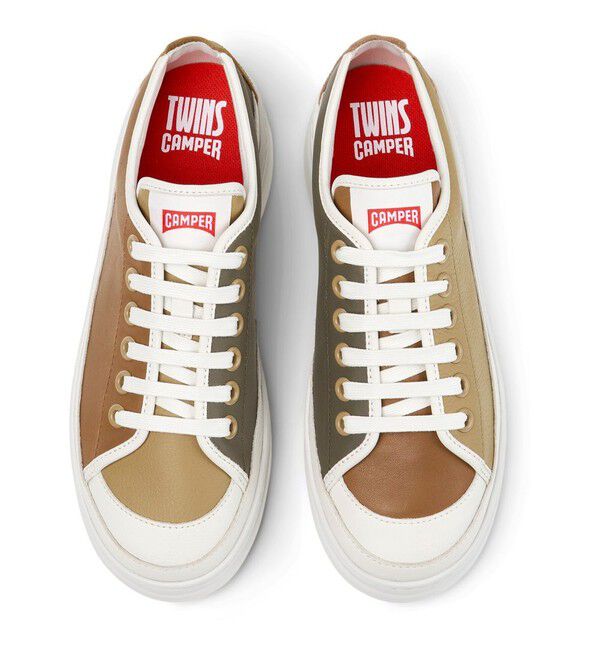 CAMPER「[カンペール] TWINS / レザースニーカー」|スニーカー|