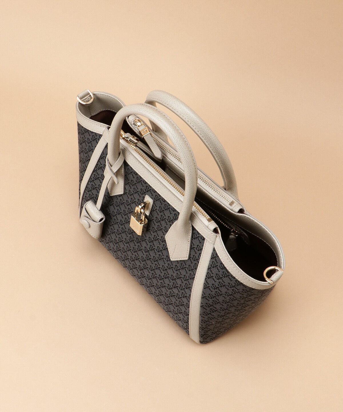 Samantha Thavasa「ST Jacquard サマンサアゼル」|ハンドバッグ|