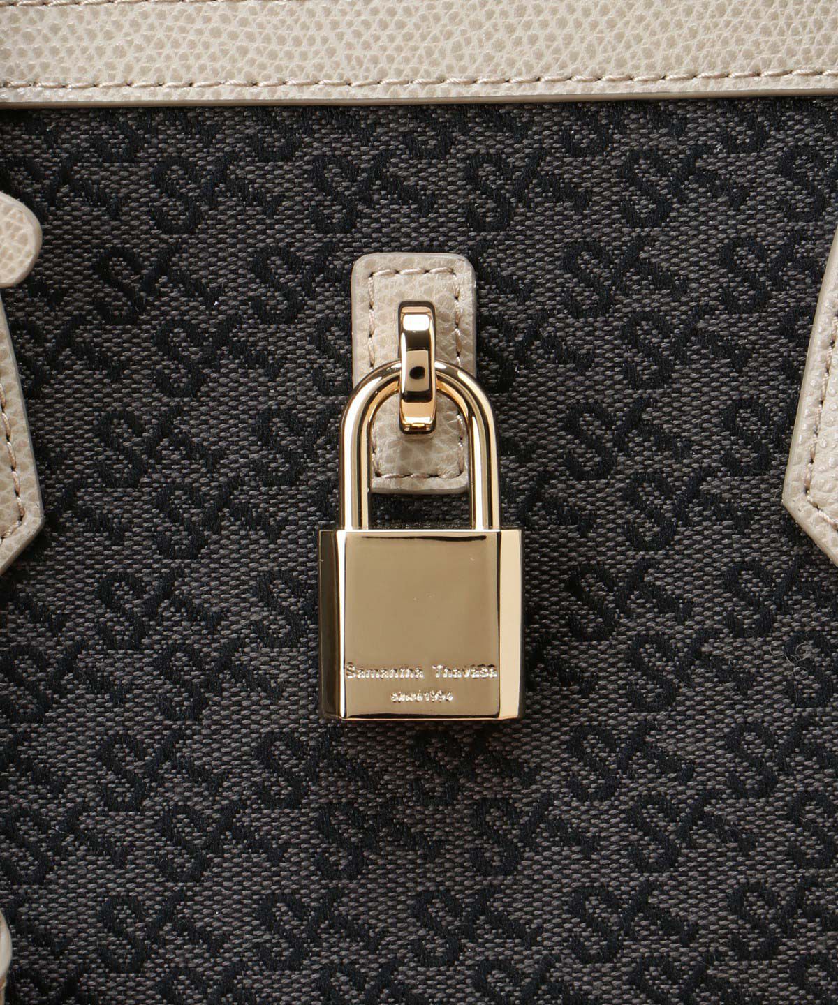 Samantha Thavasa「ST Jacquard サマンサアゼル」|ハンドバッグ|