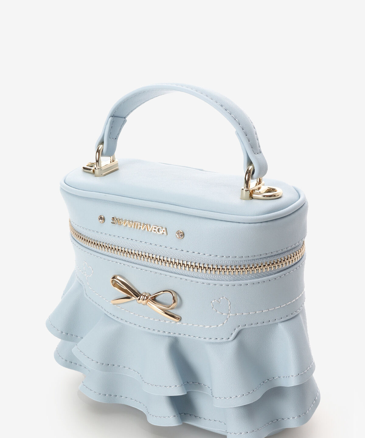 Samantha Vega「フリルリボンバニティーバッグ」|ショルダー・メッセンジャー|