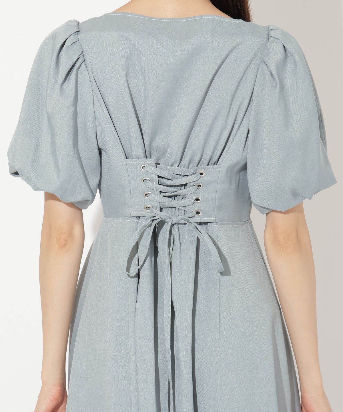 アンドクチュール「ボリュームスリーブワンピース」|ワンピース|