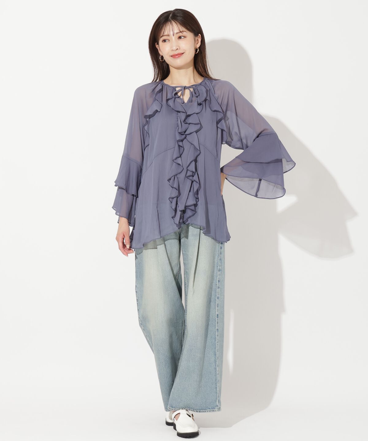 アンドクチュール「バタフライチュニック」|チュニック|