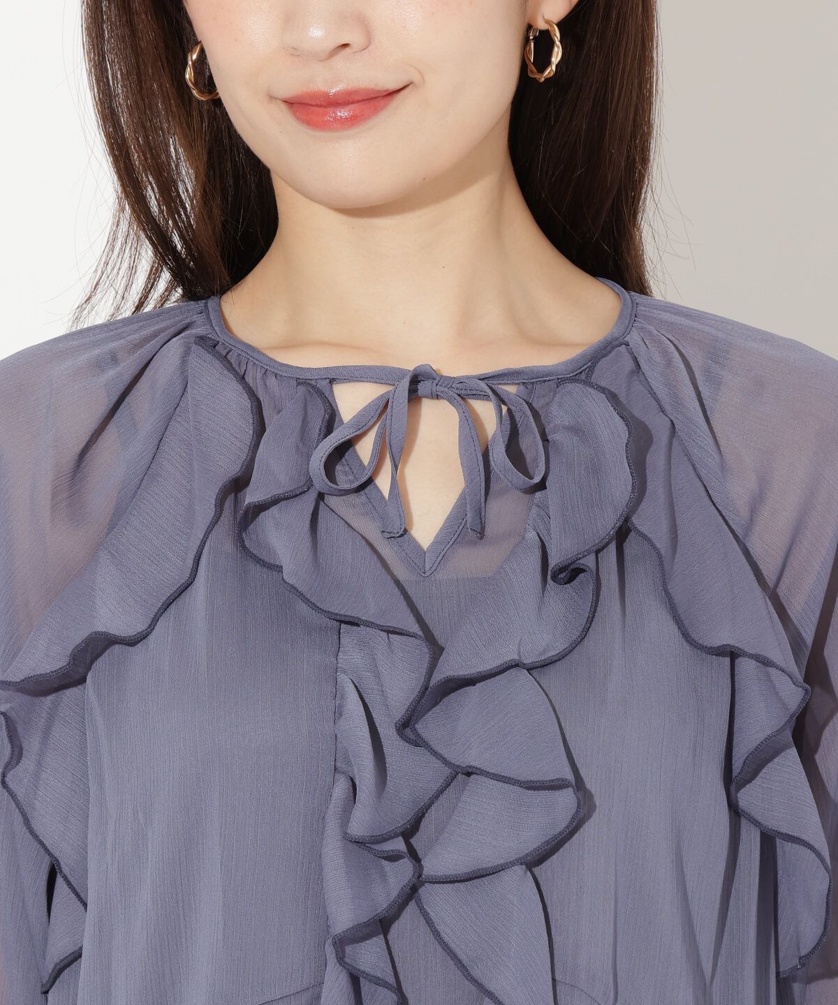 アンドクチュール「バタフライチュニック」|チュニック|