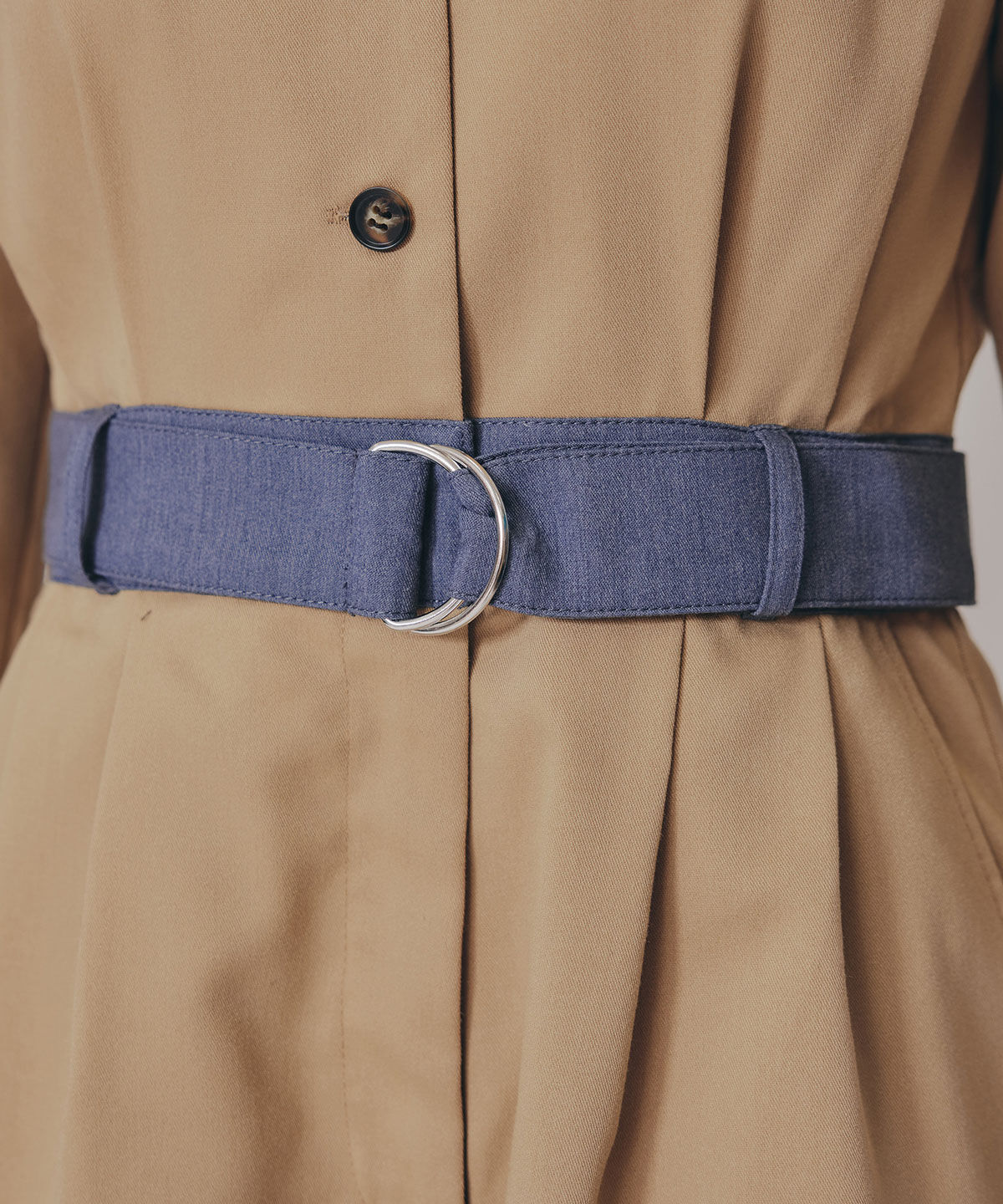 REDYAZEL「バイカラーベルトショートオールインワン」|オールインワン|