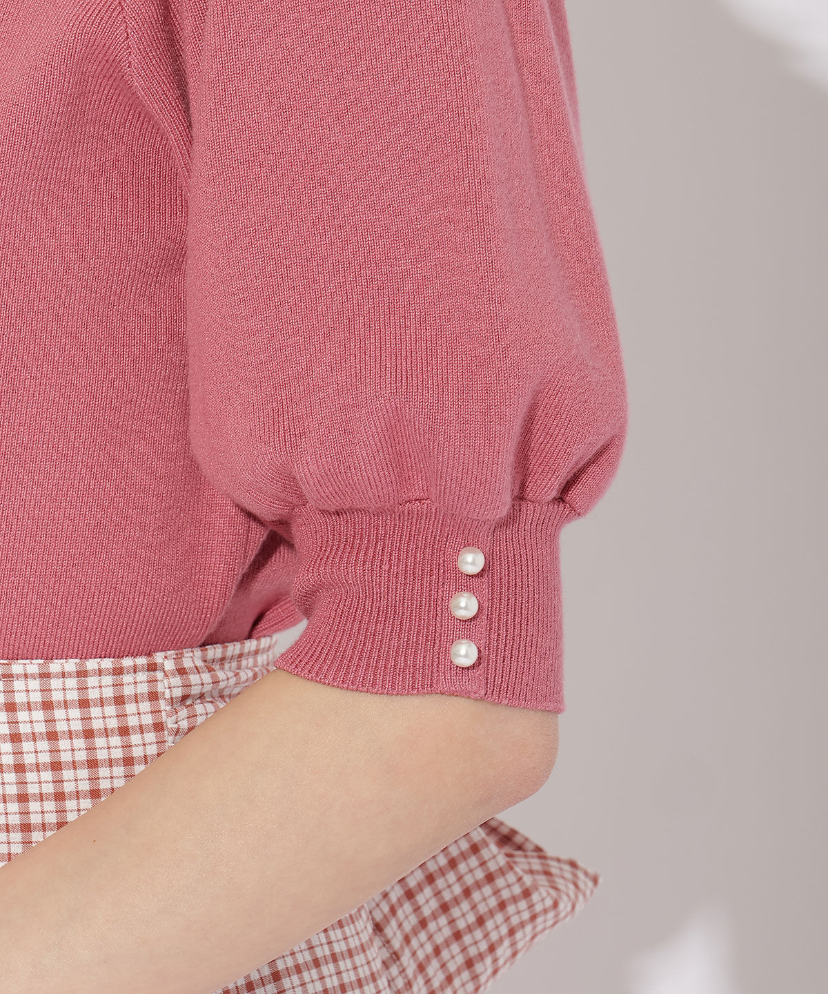 WILLSELECTION「リボンモチーフニットプルオーバー」|ニット・セーター|