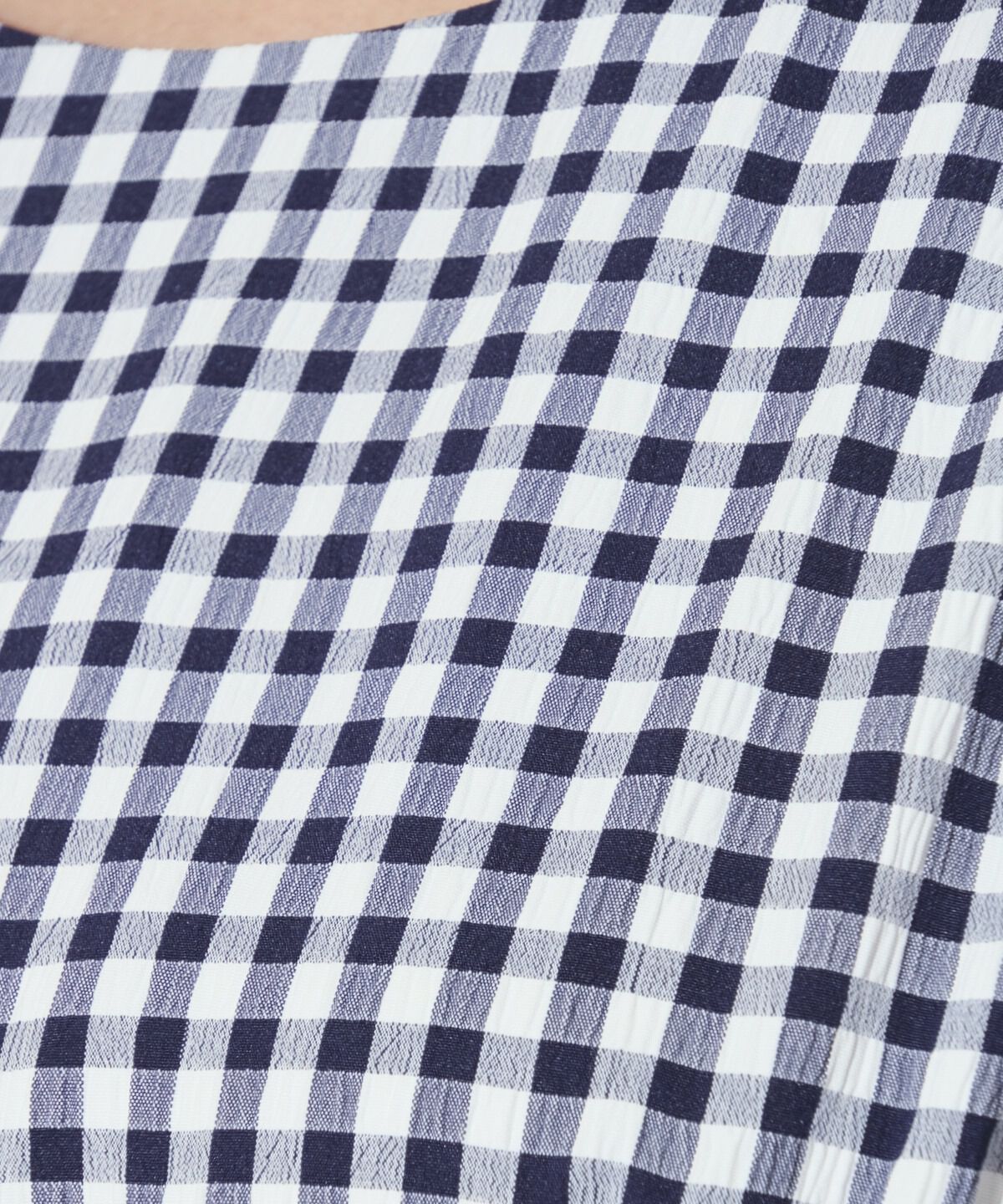 WILLSELECTION「ギンガムパフ袖ワンピース」|ワンピース|