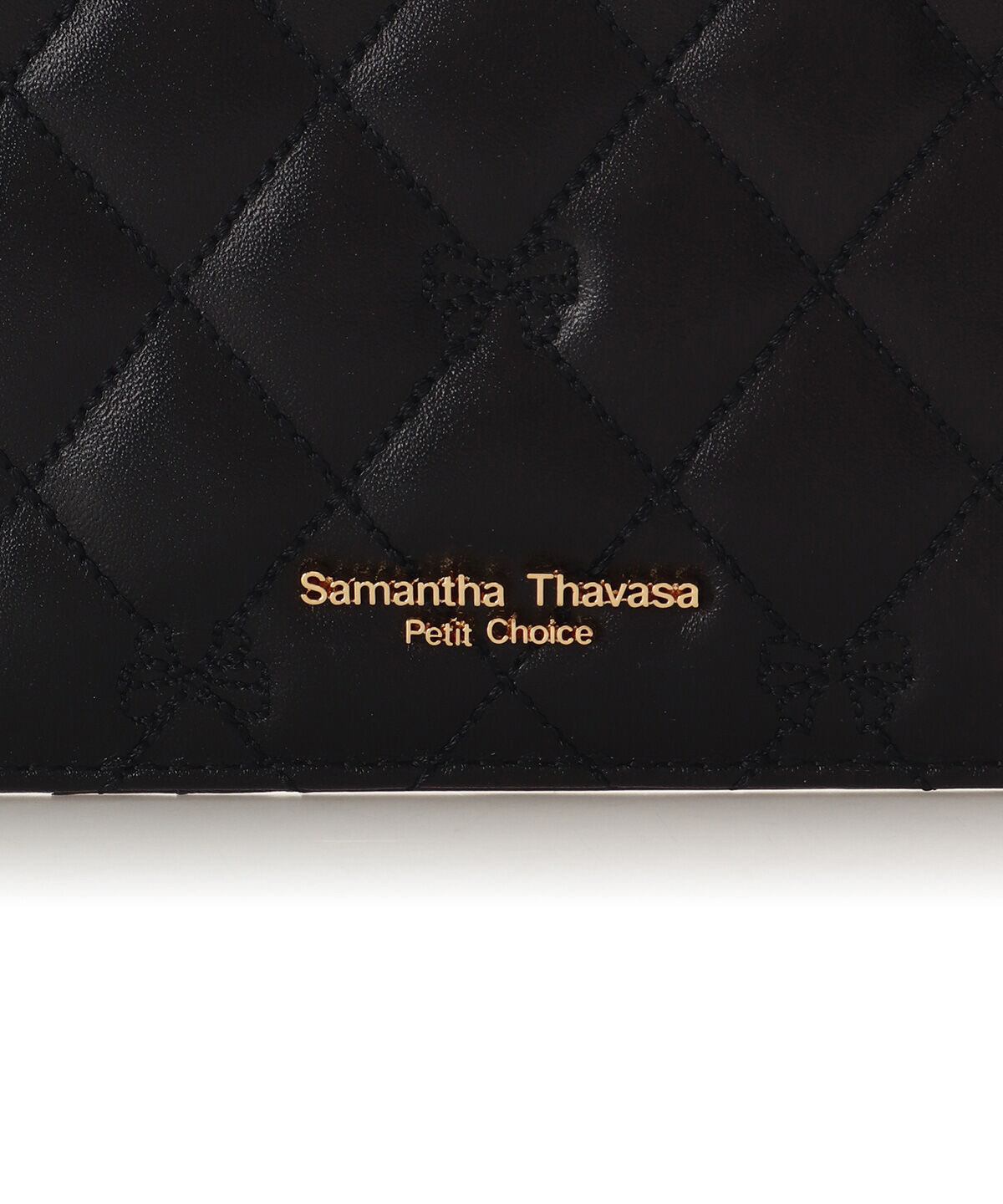 Samantha Thavasa Petit Choice「リボンキルト マルチケース」|コインケース|