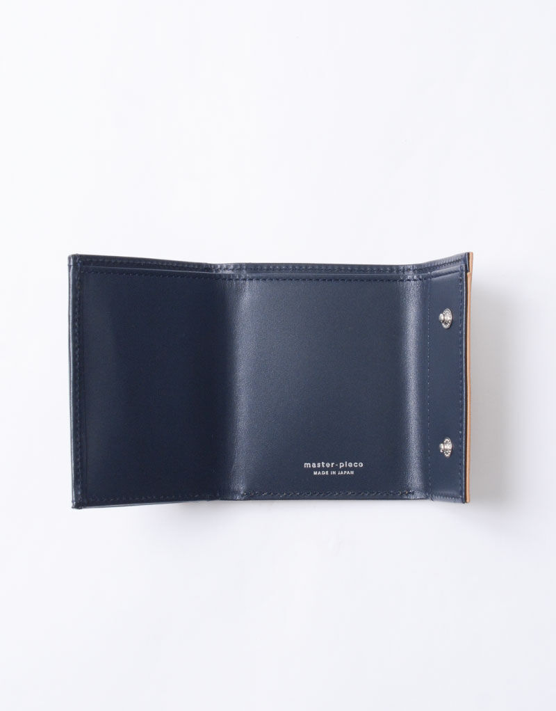 master-piece「Refine 三つ折りウォレット」|財布|