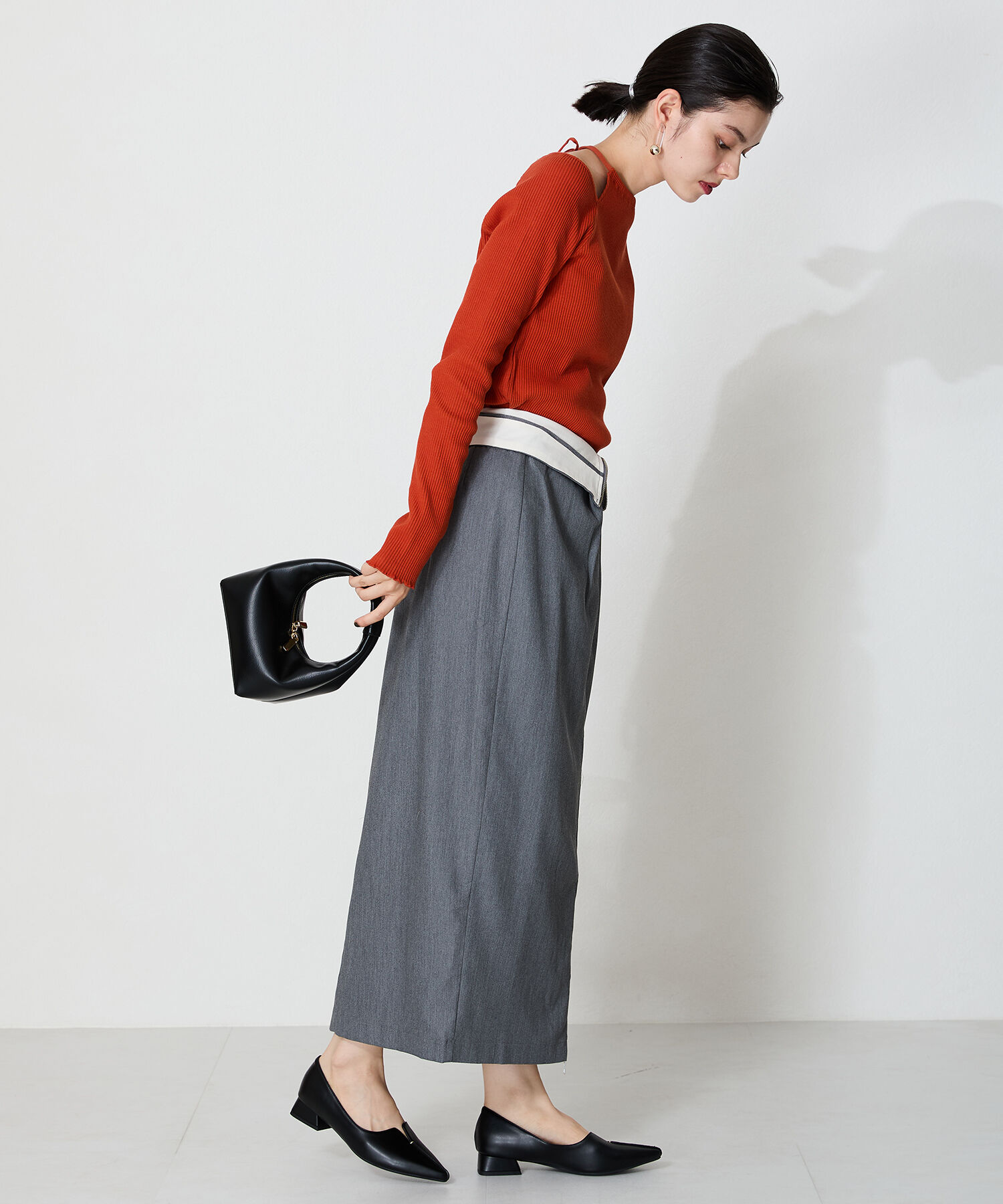 ORiental TRaffic「【WEB限定/累計2万足突破】フレア ヒール ポインテッドトゥ パンプス /45301 ヒール2.8ｃｍ 通勤靴 」|パンプス|