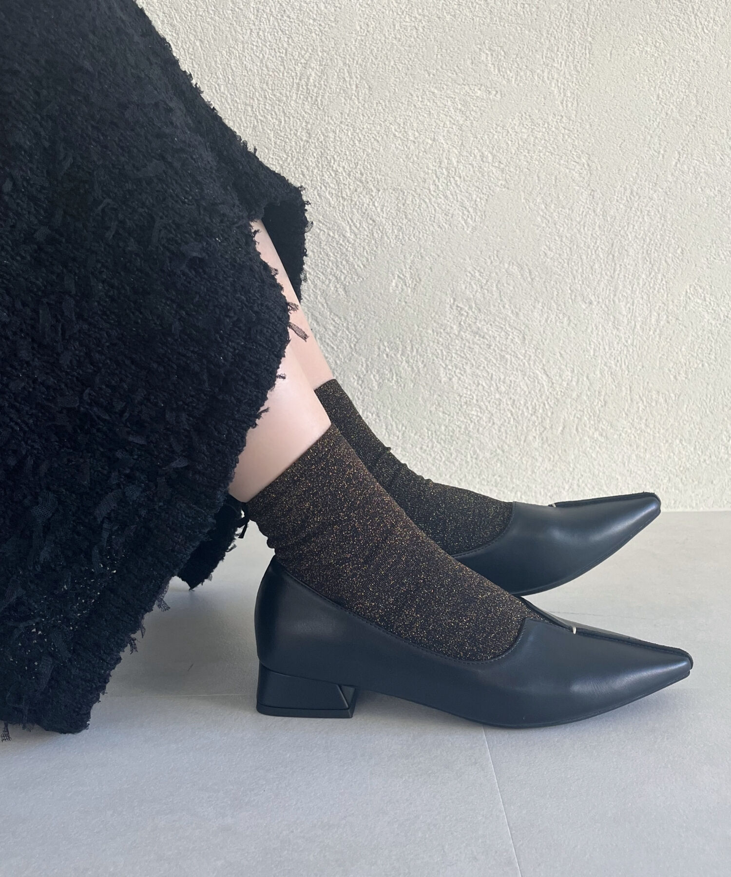 ORiental TRaffic「【WEB限定/累計2万足突破】フレア ヒール ポインテッドトゥ パンプス /45301 ヒール2.8ｃｍ 通勤靴 」|パンプス|